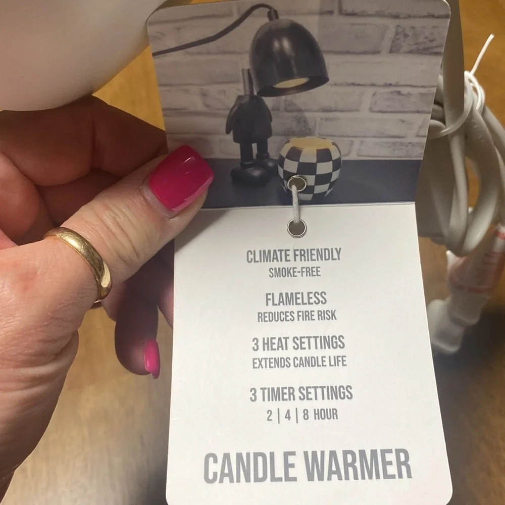 Aida + Jade Chitol Warmer Candle Warming Astronaut Lamp w Dimming Feature NWT